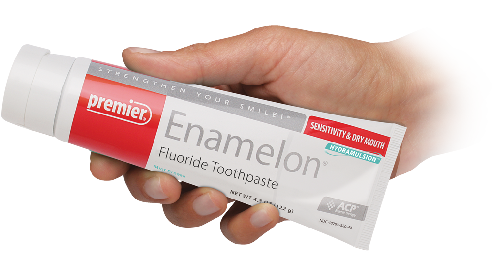 Enamelon_Paste_in_Hand_2022-REBRAND_web-mobile Enamelon Toothpaste in Hand